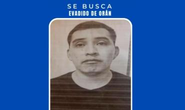 Salta: La Policía refuerza la búsqueda de un peligroso preso que se fugó en Orán