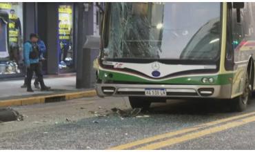Chocaron dos colectivos en Recoleta: 14 pasajeros heridos