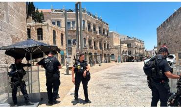 En plena guerra contra Irán, Israel cerró la ciudad vieja de Jerusalén para evitar atentados terroristas