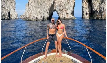 El romántico viaje de Marcelo Tinelli y Milett Figueroa a Capri: yate privado, atardeceres y un guiño a Wanda