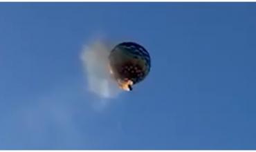 Tragedia en Brasil: un globo aerostático se prendió fuego en Santa Catarina y hay al menos ocho muertos