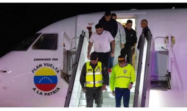 Llegan 203 repatriados a Venezuela provenientes de Estados Unidos