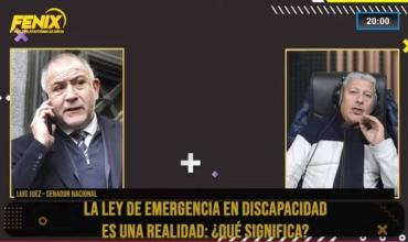 Luis Juez en Fenix: “La discapacidad tendría la visibilidad que nuestros hijos se merecen si pusieran esa voluntad los imbéciles que usan las redes para lastimarme”