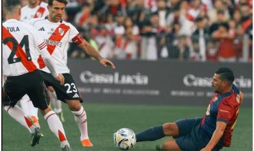 River y Barcelona revivieron la magia en el Monumental en un amistoso de leyendas