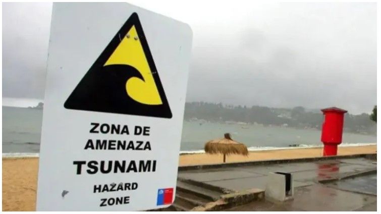 Murió un hombre en plena evacuación por el alerta de tsunami en Valparaíso