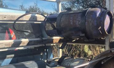 Detienen a un joven en Córdoba por utilizar garrafas como combustible en su camioneta