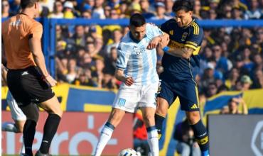 El llamativo palito de Leo Paredes a Racing tras el empate en la Bombonera