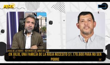 Lucas De La Fuente: “En julio una familia necesitó $1.170.600 para no caer en la pobreza”