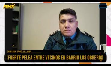 Gresca de gran magnitud en barrio Los Obreros dejó un detenido y un menor herido