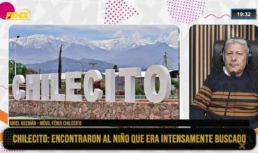 Chilecito: apareció sano y salvo el niño que era buscado