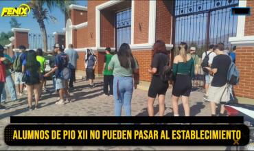 Escándalo en el Colegio Pío XII: alumnos de quinto denuncian que no los dejan ingresar a las intertribus