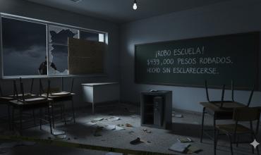 Robaron casi medio millón de pesos de una escuela en Aguayo y el hecho sigue sin esclarecerse