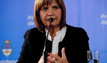 Bullrich : “Se acabaron los piquetes” y "vamos a actuar una y otra vez" contra quienes tiren piedras