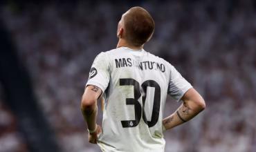 Franco Mastantuono sufrió una preocupante lesión y no jugará contra el Liverpool por la Champions League