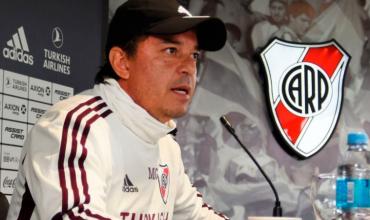 Marcelo Gallardo: "No me planteé no jugar porque ya sé de qué se trata el virus"