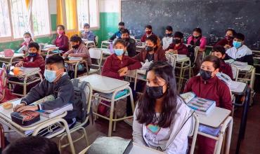 Clases en La Rioja: El barbijo será obligatorio, excepto para niños de 3, 4 y 5 años 