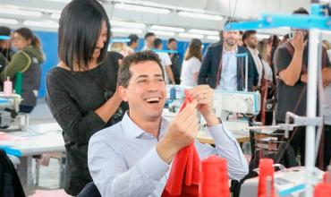 Wado de Pedro inauguró en La Rioja y Catamarca dos textiles y se reunió con empresarios riojanos