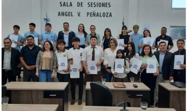 Chepes: El Concejo Deliberante premió a alumnos feriantes