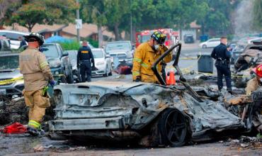 Estados Unidos: Cayó un avión en San Diego