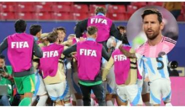 El mensaje de Messi para la selección argentina Sub 20 tras el pase a la semifinal del Mundial: el guiño a uno de los goleadores