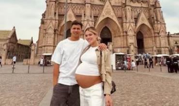 Eva Bargiela cumplió la promesa que le hizo a la Virgen y regresó embarazada a la Basílica de Luján: “Bebito amado”