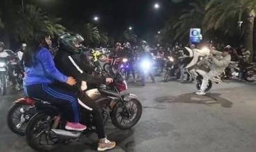 Los motociclistas que participaron de la “rodada” deberán pagar una multa de $374.470