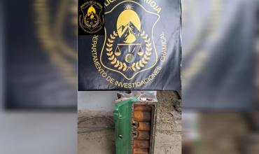 Chamical: Secuestran autoparte de motor de camión con pedido de robo