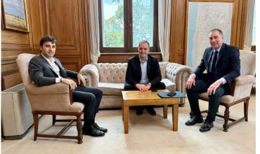 Diego Santilli renunció como diputado y mantuvo sus primeras reuniones como ministro del Interior