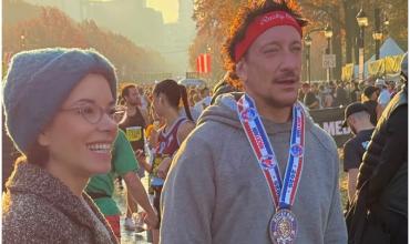 Las postales de Nico Vázquez y Dai Fernández en la Rocky Run de Filadelfia: “Es una locura hermosa estar acá”