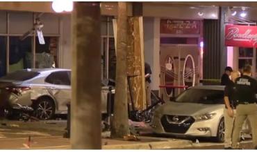 Persecución y tragedia en Florida: un joven escapó de la Policía, y dejó 4 muertos y 11 heridos