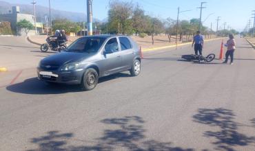 Choque sin heridos frente al Cepar Norte