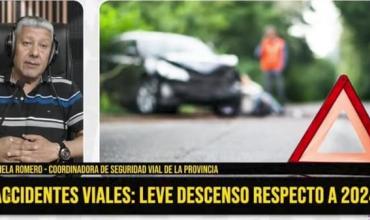 Leve descenso de fallecidos por accidentes viales en La Rioja a comparación del año pasado: “Octubre del 2024 cerramos con 45 fallecidos y octubre del 2025 con 41”