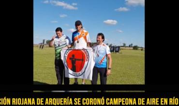 Delegación riojana de arquería se consagró campeona en Río Cuarto