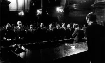 El juicio de los Cuadernos se hará ahora dos veces por semana y los jueces pidieron la sala donde se condenó a las Juntas Militares