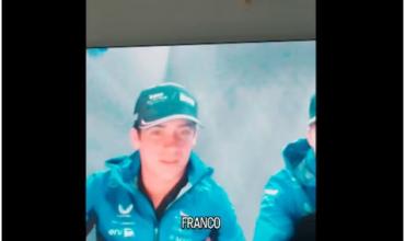 El video del discurso de Franco Colapinto a los trabajadores de Alpine tras ser confirmado como titular para la temporada 2026 de la Fórmula 1