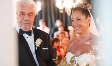 Coco Sily se casó con Chimi Meza después de dos años de noviazgo: las emotivas fotos de la boda