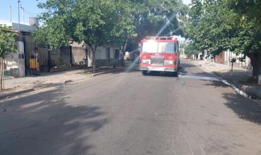 Incendio en una vivienda del barrio Antártida dejó daños materiales