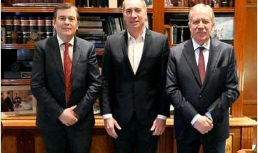 Zamora le anticipó a Santilli su apoyo al Presupuesto, pero no dio señales sobre qué hará en el Congreso