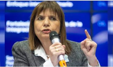 Patricia Bullrich reiteró su pedido sobre Ley Penal Juvenil: “Vamos a aprobarla”