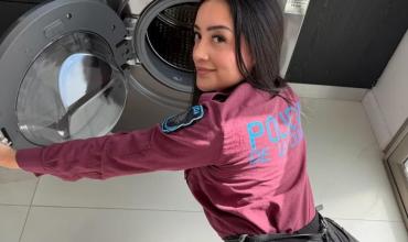 Luego de ser suspendida, la policía de los videos hot apuntó contra la conducción de la fuerza