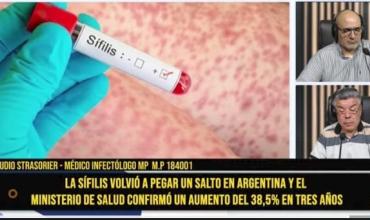 Preocupa el fuerte aumento de casos de sífilis y HIV en La Rioja