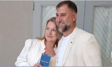 De recibir una escandalosa sanción de la AFA al día más feliz: se casó Walter Otta, el DT de Morón eliminado por Deportivo Madryn