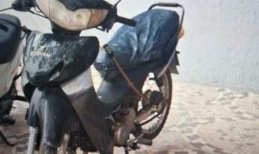  Sustrajeron una motocicleta estacionada en la zona céntrica