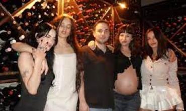 La salida nocturna de Rosalía, Lali Espósito, Emilia Mernes y Úrsula Corberó