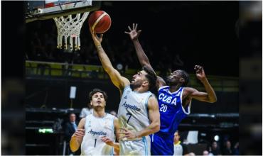 Argentina goleó a Cuba por 105-49 en la clasificación al Mundial de Qatar 2027