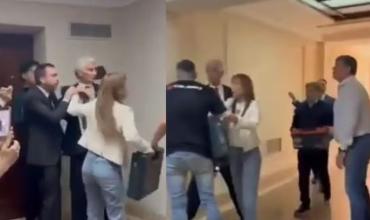 Una senadora K denunció que fue agredida por personal de seguridad tras el bloqueo de su despacho