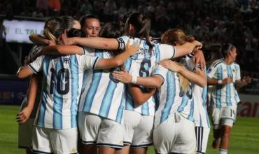 La Selección argentina goleó 8-0 a Bolivia por la cuarta fecha de las Eliminatorias para el Mundial femenino