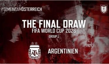 Se olvidaron de algo: el insólito error de uno de los rivales de Argentina a la hora de anunciar el grupo del Mundial