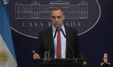 Adorni a Kicillof: “Sin déficit, no hay nueva deuda”