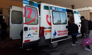 El Garrahan realizó un traslado inédito de alta complejidad de una bebé en estado crítico